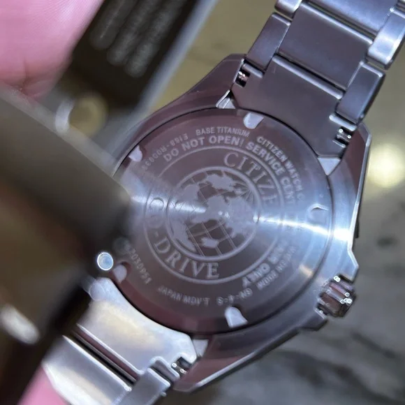 Citizen Drive Promaster Diver Watch Mens Black EUC - Picture 9 of 10